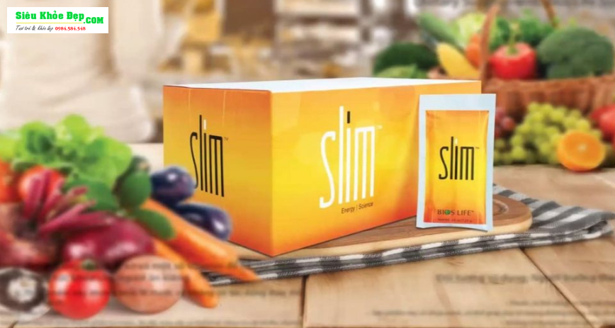 Bios Life Slim Unicity Hỗ Trợ Kiểm Soát Trọng Lượng Cơ Thể Hộp 60 Gói