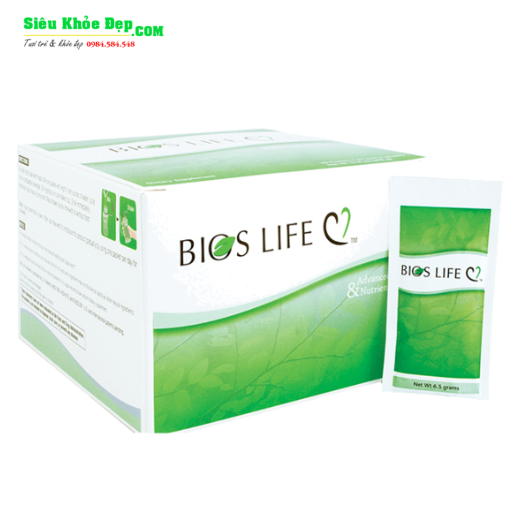 Bios Life C Unicity cải thiện nâng cao sức khỏe tim mạch hộp 60 gói: