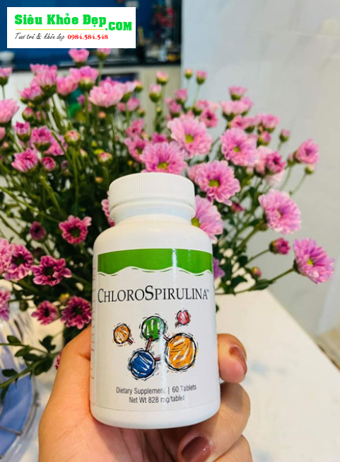 Tảo Unicity Chlorospirulina hỗ trợ cải thiện sức khỏe, tăng cường hệ miễn dịch (60 viên)