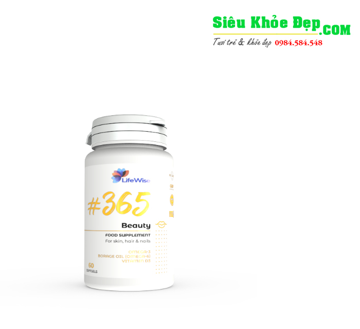 LifeWise 365 Beauty - làm đẹp từ bên trong da, tóc và móng