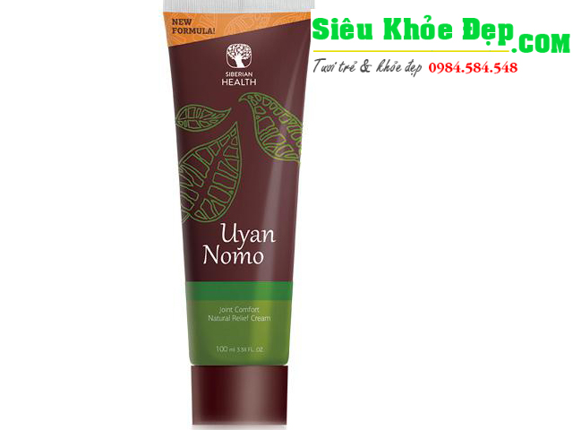 Kem xoa dành cho cơ thể Siberian Pure Herbs Collection UYAN NOMO joint comfort natural relief cream