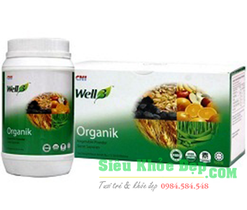 Well 3 Organic CNI bột rau xanh hữu cơ