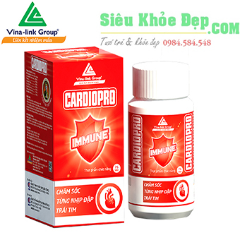 CARDIOPRO Plus  VINA-LINK - Hỗ trợ tim mạch giá rẻ