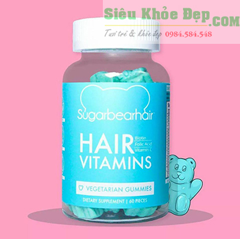 Kẹo gấu kích thích mọc tóc SUGARBEAR HAIR VITAMINS