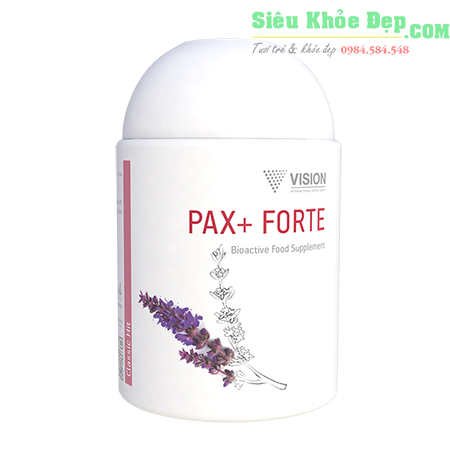 Pax+ Forte - Sản phẩm Vision chống căng thẳng thần kinh