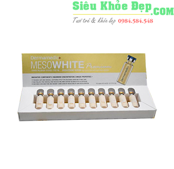 Tế Bào Gốc Cấy Phấn DERMAMEDIC MESOWHITE PREMIUM chính hãng giá rẻ