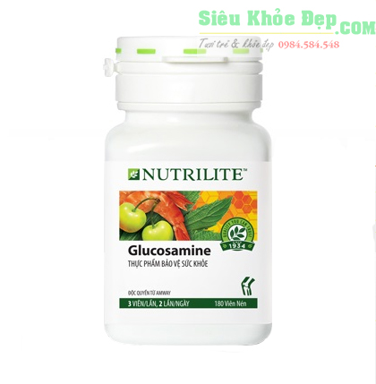 THỰC PHẨM BẢO VỆ XƯƠNG KHỚP NUTRILITE GLUCOSAMINE (180 VIÊN/LỌ)