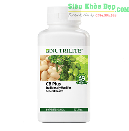 Thực phẩm Bảo vệ sức khỏe Nutrilite CB Plus (90 viên/lọ)- Hỗ trợ giảm cân, Nutrilife CB plus Amway