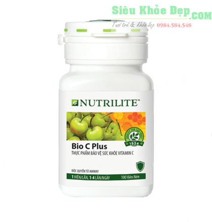 Thực phẩm bảo vệ sức khỏe Vitamin C Nutrilite Bio C Plus (100 viên/lọ)