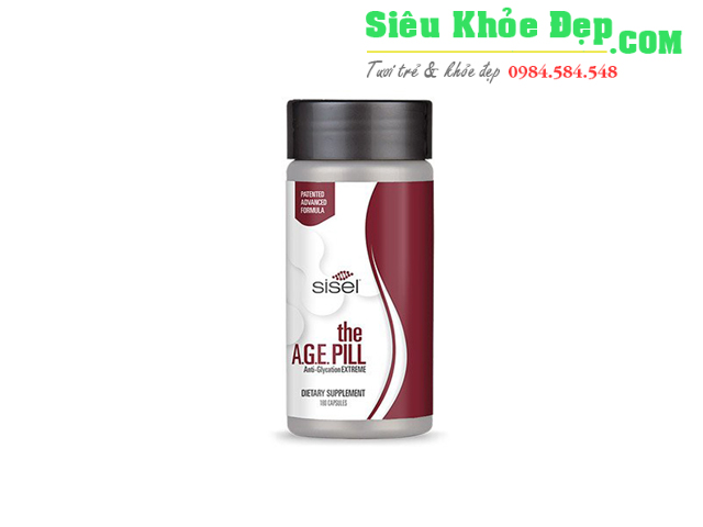 Viên uống tế bào gốc sisel age pill trẻ hoá 20 tuổi