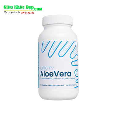Thải độc ruột lô hội Aloe Vera Unicity mẫu mới